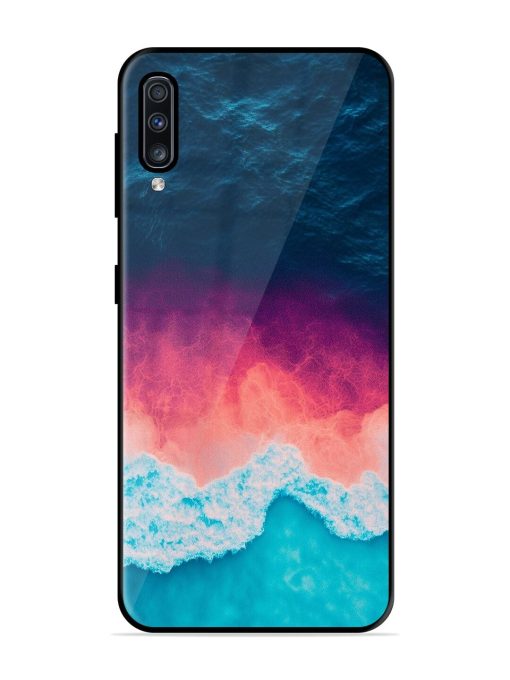 Where The Ocean Meets The Sky Glossy Soft Edge Case for Samsung Galaxy A70 Chachhi