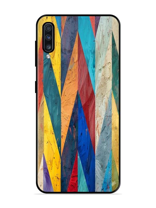 Abstract Tapestry Glossy Soft Edge Case for Samsung Galaxy A70 Chachhi