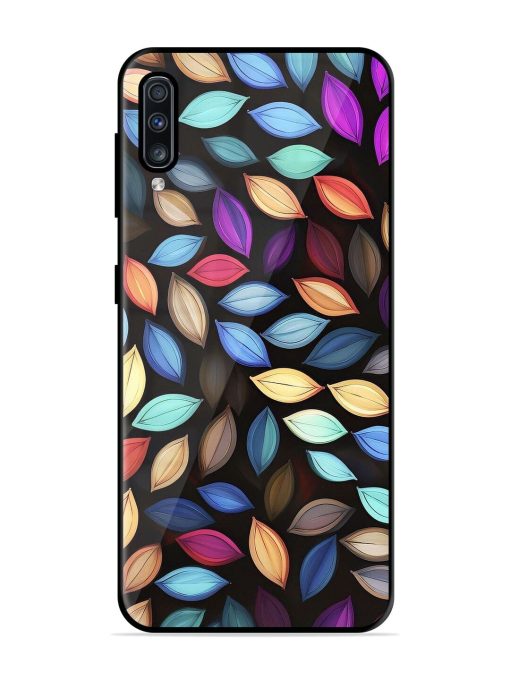 Colorful Kaleidoscope Glossy Soft Edge Case for Samsung Galaxy A70 Chachhi