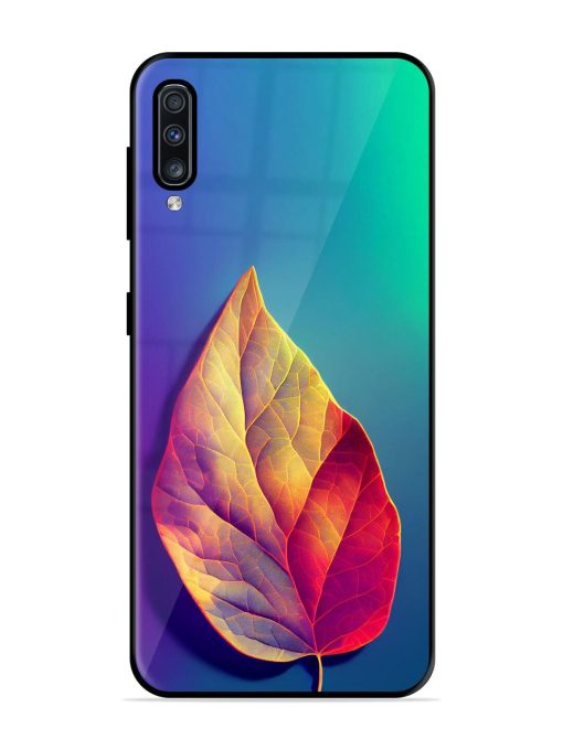 Autumn'S Embrace Glossy Soft Edge Case for Samsung Galaxy A70 Chachhi