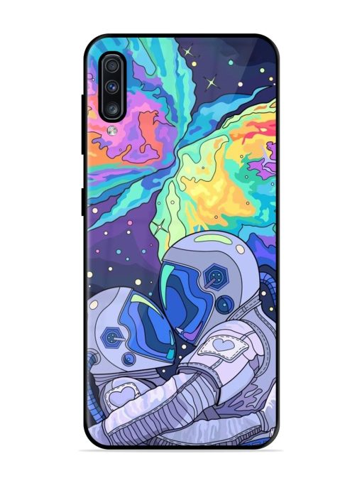 Cosmic Love Glossy Soft Edge Case for Samsung Galaxy A70S Chachhi