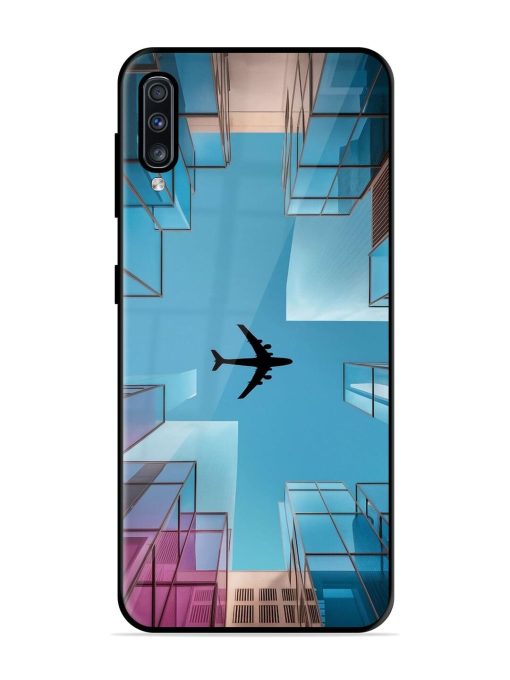 Urban Flightpath Glossy Soft Edge Case for Samsung Galaxy A70S Chachhi