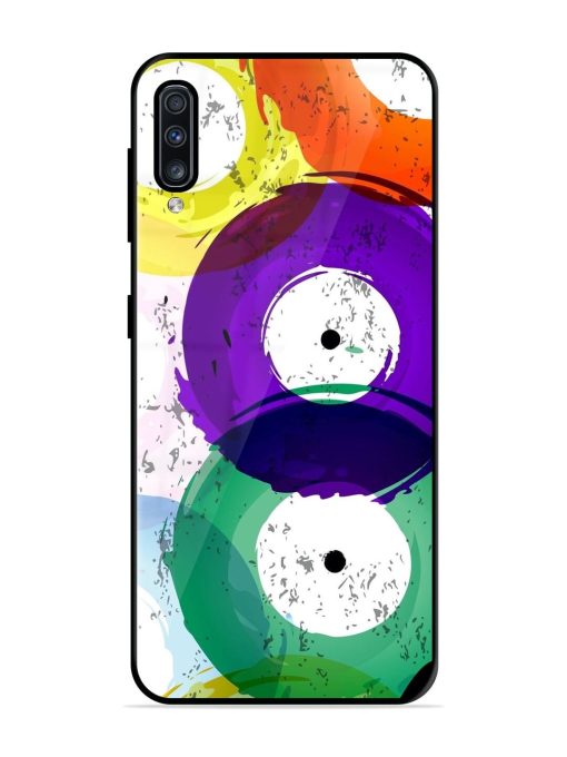 Vinyl Vibrations Glossy Soft Edge Case for Samsung Galaxy A70S Chachhi