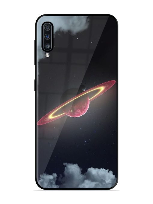 Cosmic Ballet Glossy Soft Edge Case for Samsung Galaxy A70S Chachhi