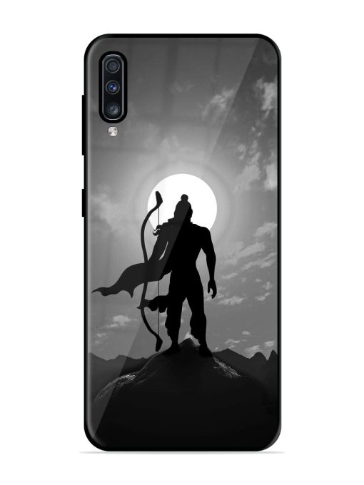 The Undefeated Warrior Glossy Soft Edge Case for Samsung Galaxy A70S Chachhi