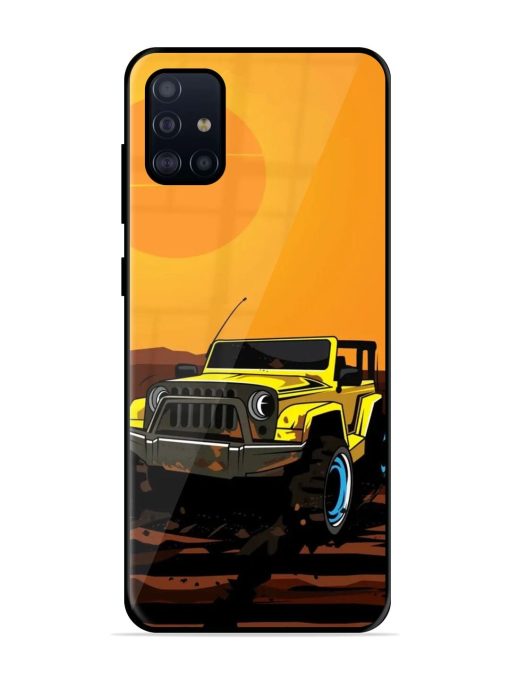 Sunset Cruise Glossy Soft Edge Case for Samsung Galaxy A71 Chachhi