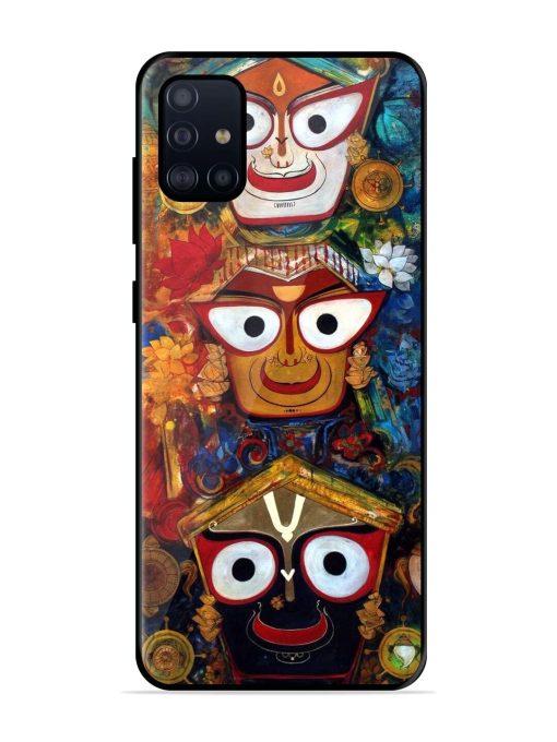 Lord Jagannath Glossy Soft Edge Case for Samsung Galaxy A71 Chachhi