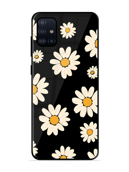 Daisies In The Night Glossy Soft Edge Case for Samsung Galaxy A71 Chachhi