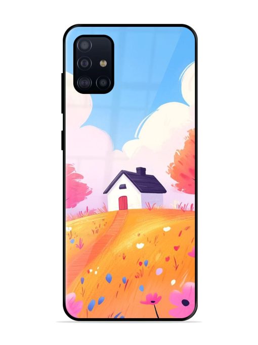 Hilltop Haven Glossy Soft Edge Case for Samsung Galaxy A71