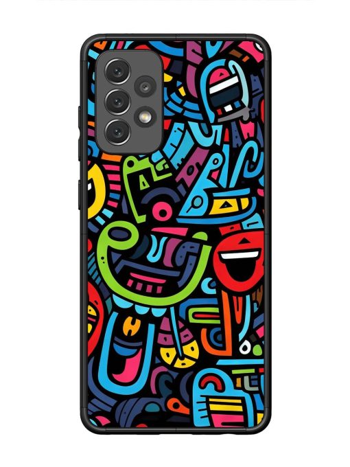 Doodlephoria Glossy Soft Edge Case for Samsung Galaxy A72 Chachhi