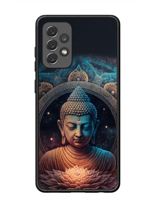 The Buddha Art Glossy Soft Edge Case for Samsung Galaxy A72 Chachhi