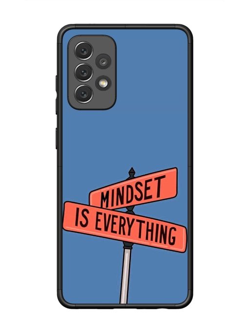 Mindset Matters Glossy Soft Edge Case for Samsung Galaxy A72 Chachhi