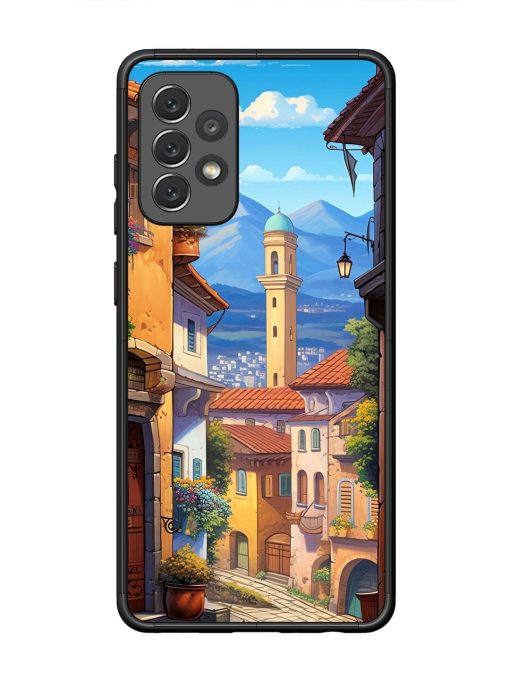 Tuscan Twilight Glossy Soft Edge Case for Samsung Galaxy A72 Chachhi