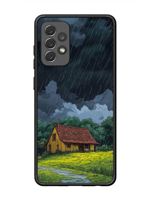 Rainy Day Retreat Glossy Soft Edge Case for Samsung Galaxy A72 Chachhi