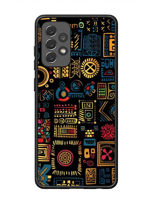 Tribal Tapestry Glossy Soft Edge Case for Samsung Galaxy A72 Chachhi