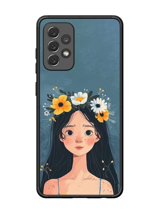 Gurl Art Glossy Soft Edge Case for Samsung Galaxy A72 Chachhi