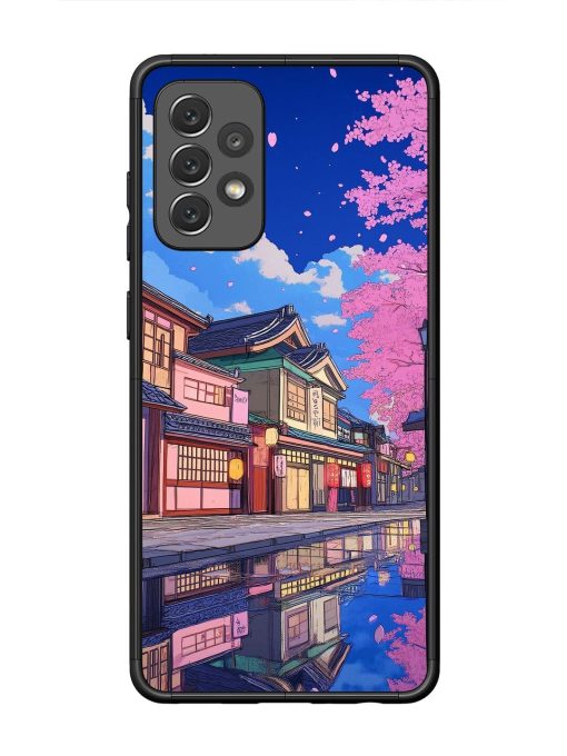 Tranquil Reflections Glossy Soft Edge Case for Samsung Galaxy A72