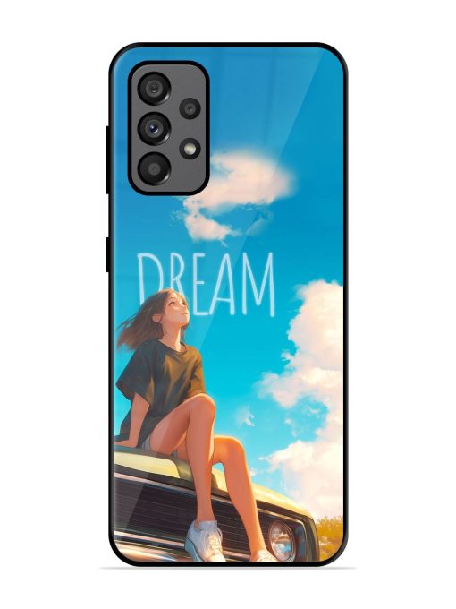 Girly Dream Art Glossy Soft Edge Case for Samsung Galaxy A73 (5G)