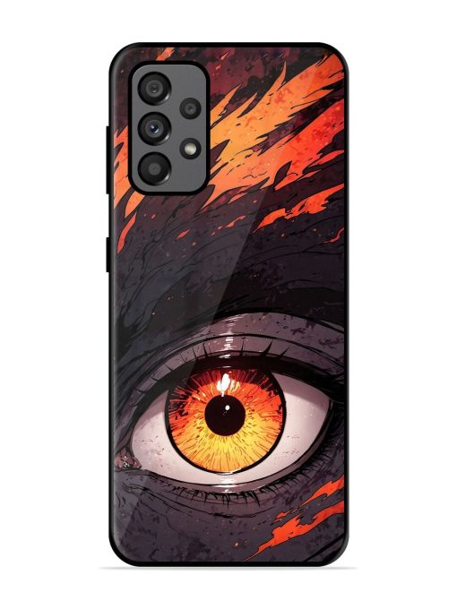 Inferno Gaze Glossy Soft Edge Case for Samsung Galaxy A73 (5G)