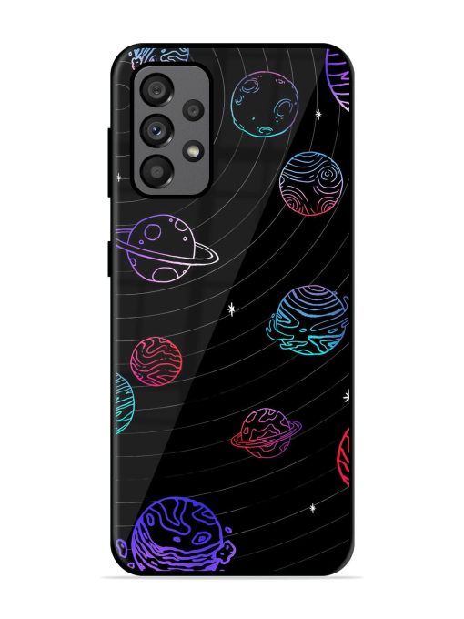 Cosmic Ballet Glossy Soft Edge Case for Samsung Galaxy A73 (5G)