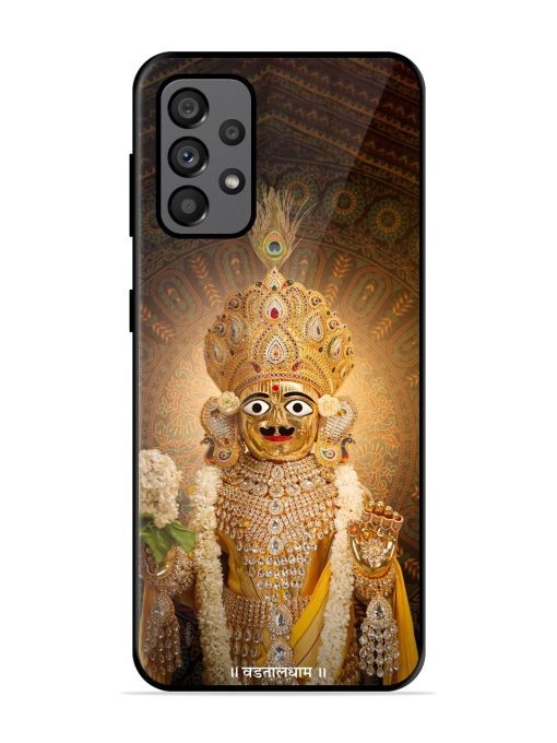 Hare Krishna Maharaj Glossy Soft Edge Case for Samsung Galaxy A73 (5G)