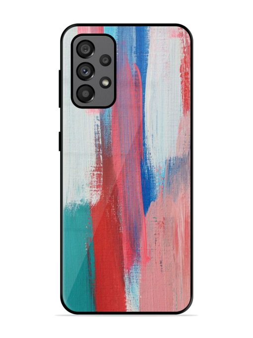 Colorful Chaos Glossy Soft Edge Case for Samsung Galaxy A73 (5G)