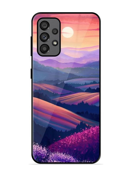 Twilight'S Embrace Glossy Soft Edge Case for Samsung Galaxy A73 (5G)