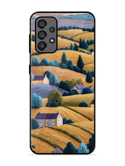 Rolling Hilltop Haven Glossy Soft Edge Case for Samsung Galaxy A73 (5G)