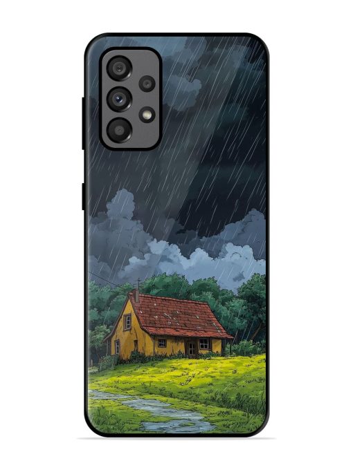 Rainy Day Retreat Glossy Soft Edge Case for Samsung Galaxy A73 (5G)