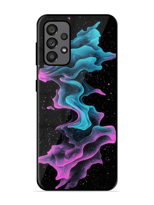 Cosmic Currents Glossy Soft Edge Case for Samsung Galaxy A73 (5G)