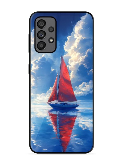 Crimson Sails Glossy Soft Edge Case for Samsung Galaxy A73 (5G)