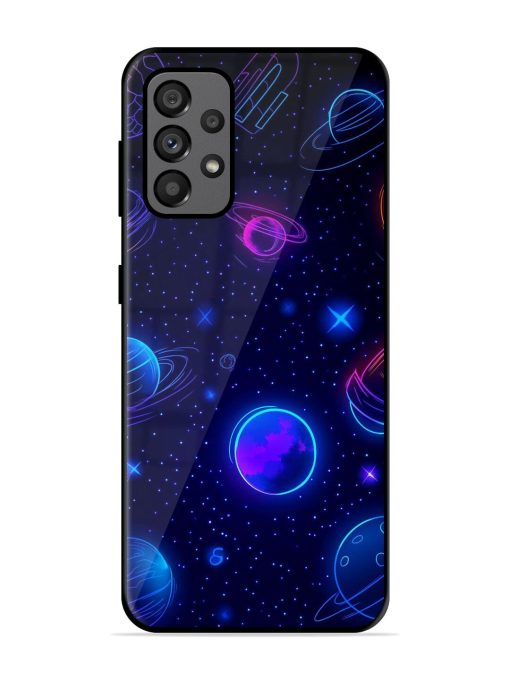 Neon Cosmos Glossy Soft Edge Case for Samsung Galaxy A73 (5G)