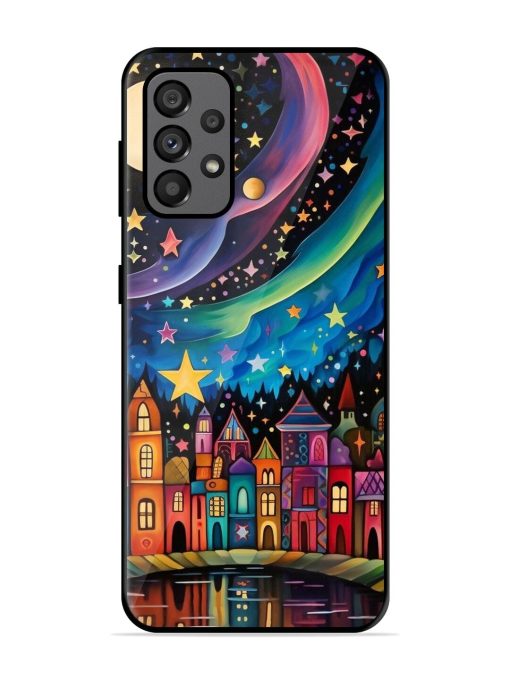 Starlit Village Glossy Soft Edge Case for Samsung Galaxy A73 (5G)