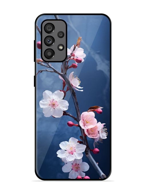 Delicate Blossoms Glossy Soft Edge Case for Samsung Galaxy A73 (5G)