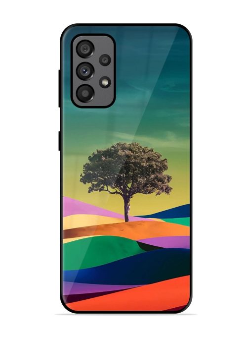 Rainbow'S Lone Sentinel Glossy Soft Edge Case for Samsung Galaxy A73 (5G)