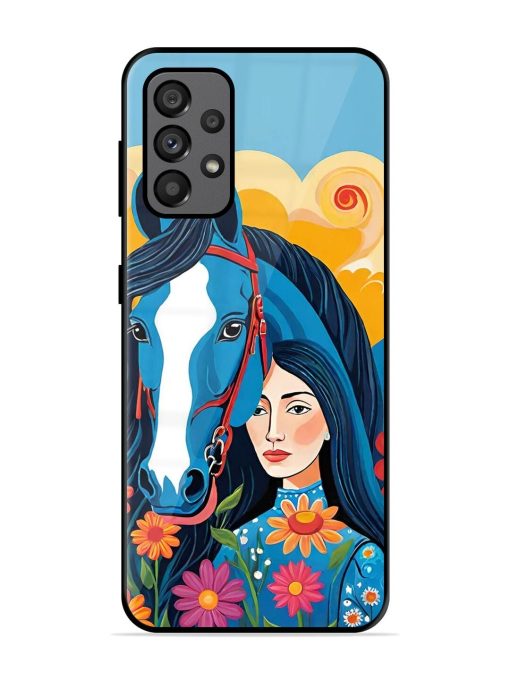 Equine Enchantment Glossy Soft Edge Case for Samsung Galaxy A73 (5G)