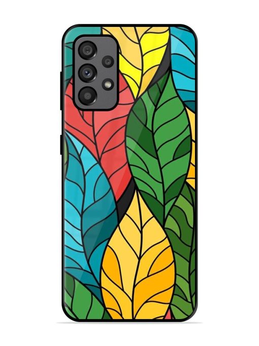 Foliage Fiesta Glossy Soft Edge Case for Samsung Galaxy A73 (5G)