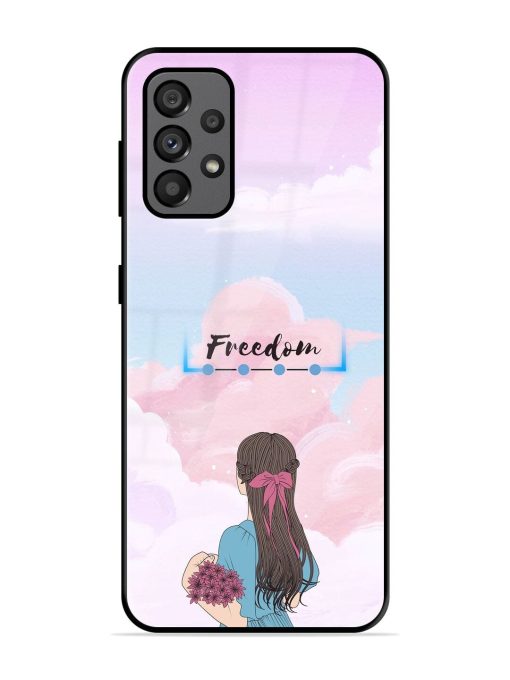 Skyward Dreams Glossy Soft Edge Case for Samsung Galaxy A73 (5G)