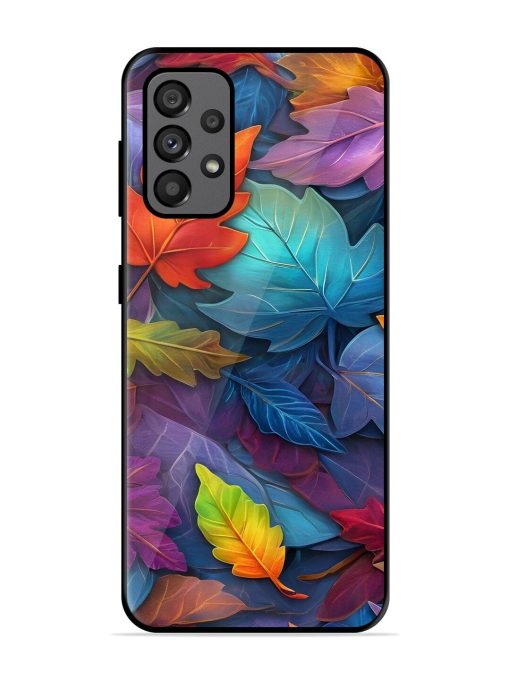 Autumn'S Embrace Glossy Soft Edge Case for Samsung Galaxy A73 (5G)