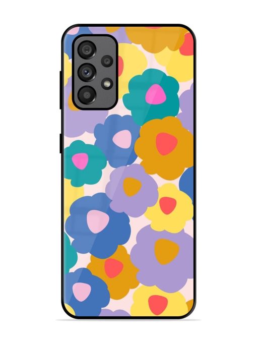 Flower Power Glossy Soft Edge Case for Samsung Galaxy A73 (5G)