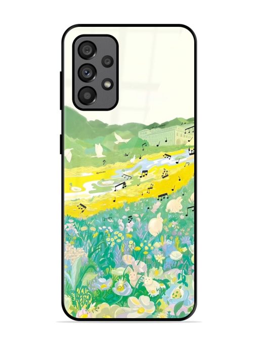 Melody In Bloom Glossy Soft Edge Case for Samsung Galaxy A73 (5G)