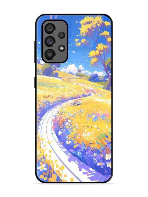 Vibrant Spring Meadow Glossy Soft Edge Case for Samsung Galaxy A73 (5G)