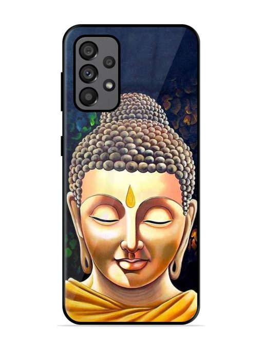 Buddha Face Glossy Soft Edge Case for Samsung Galaxy A73 (5G)