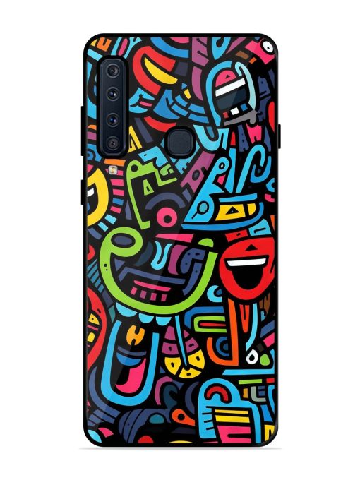 Doodlephoria Glossy Soft Edge Case for Samsung Galaxy A9 (2018) Chachhi