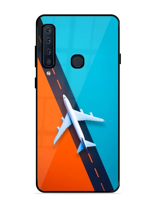 Skyward Bound Glossy Soft Edge Case for Samsung Galaxy A9 (2018) Chachhi