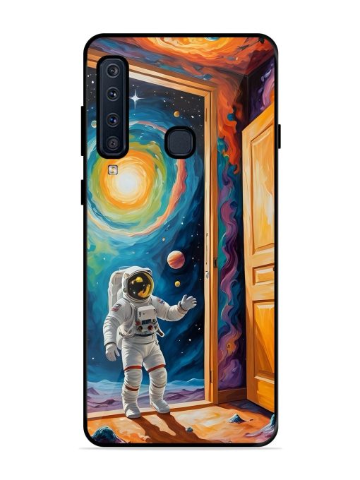 Artistic Space Glossy Soft Edge Case for Samsung Galaxy A9 (2018) Chachhi