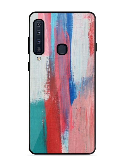 Colorful Chaos Glossy Soft Edge Case for Samsung Galaxy A9 (2018) Chachhi