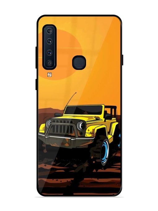 Sunset Cruise Glossy Soft Edge Case for Samsung Galaxy A9 (2018) Chachhi