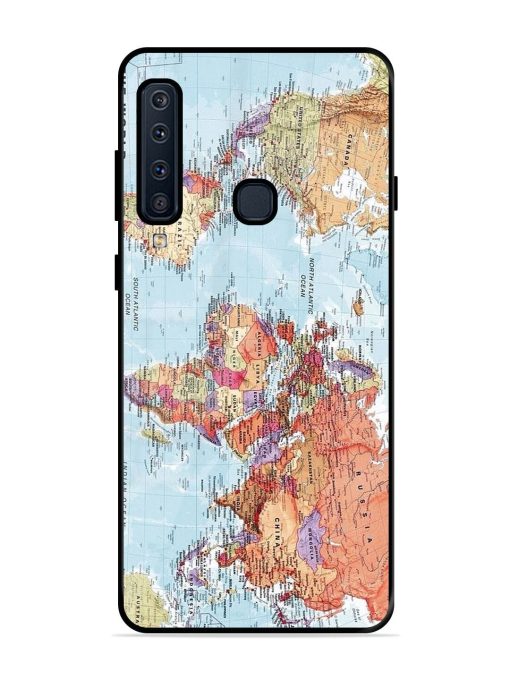 Our Blue Marble Glossy Soft Edge Case for Samsung Galaxy A9 (2018) Chachhi