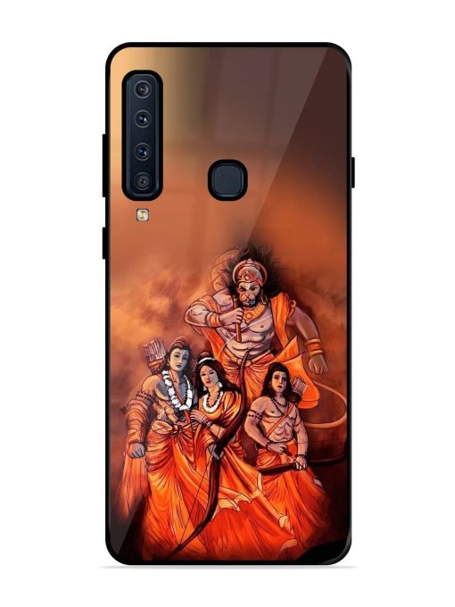 Sita Ram Glossy Soft Edge Case for Samsung Galaxy A9 (2018) Chachhi